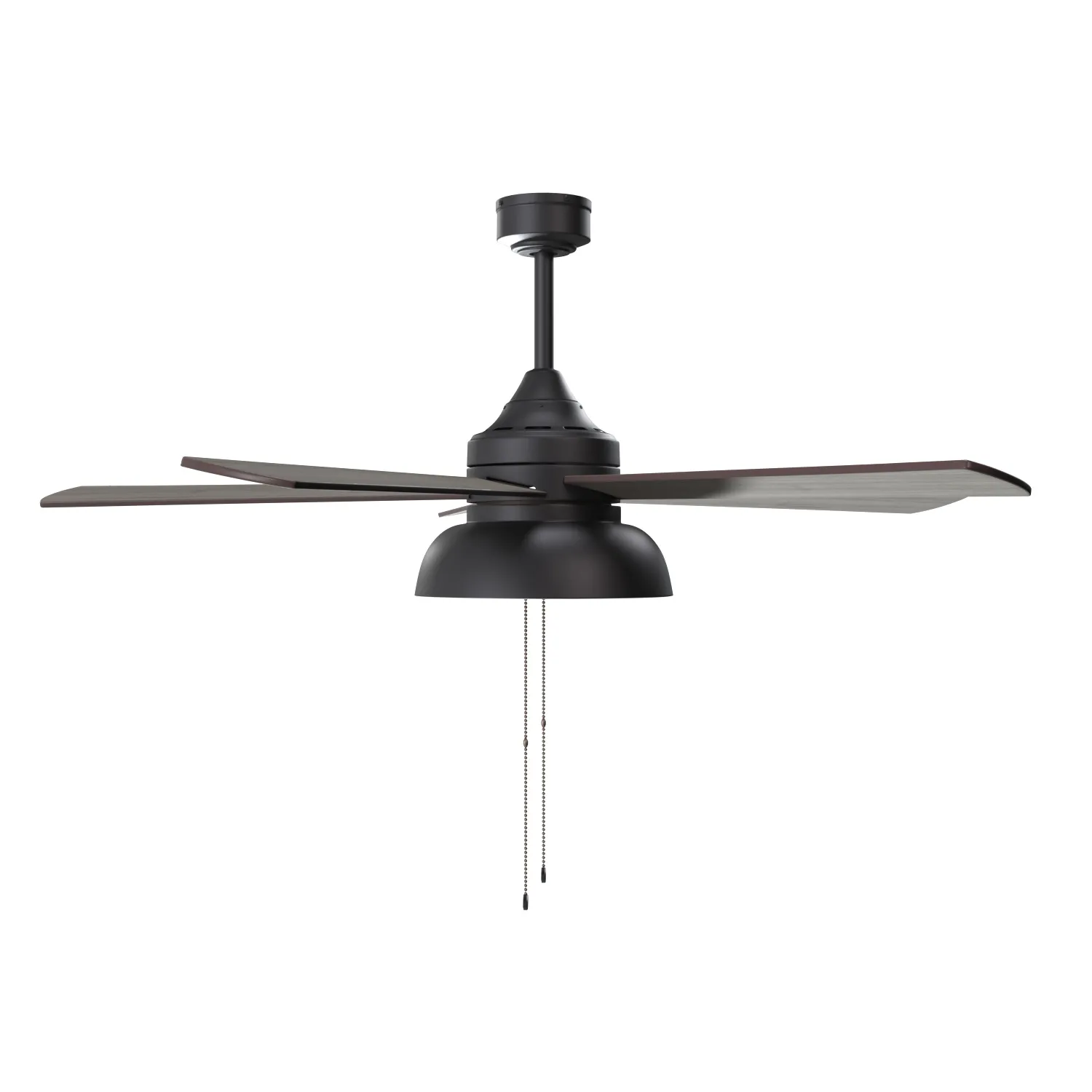Brightondale Industrial Style Indoor Outdoor LED Ceiling Fan PBR 3D Model_03